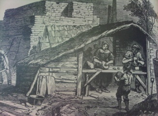 Brickmaking from Boys Book of Trades 1871