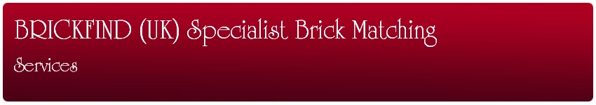 BrickFind UK Specialist Brick Matching
